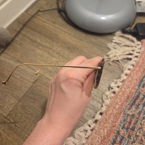 Prada Tortoiseshell Gold Glasses Frame - Picture 2 of 4